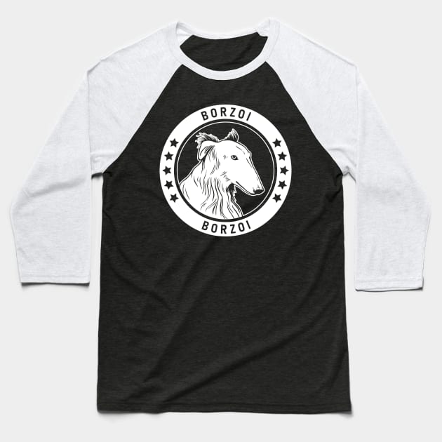 Borzoi Fan Gift Baseball T-Shirt by millersye